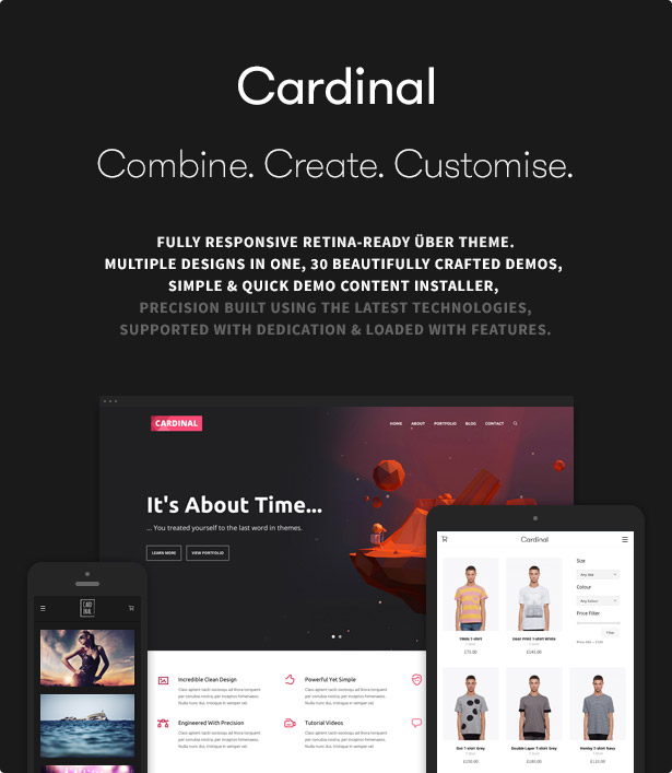 Cardinal - WordPress Theme - 1