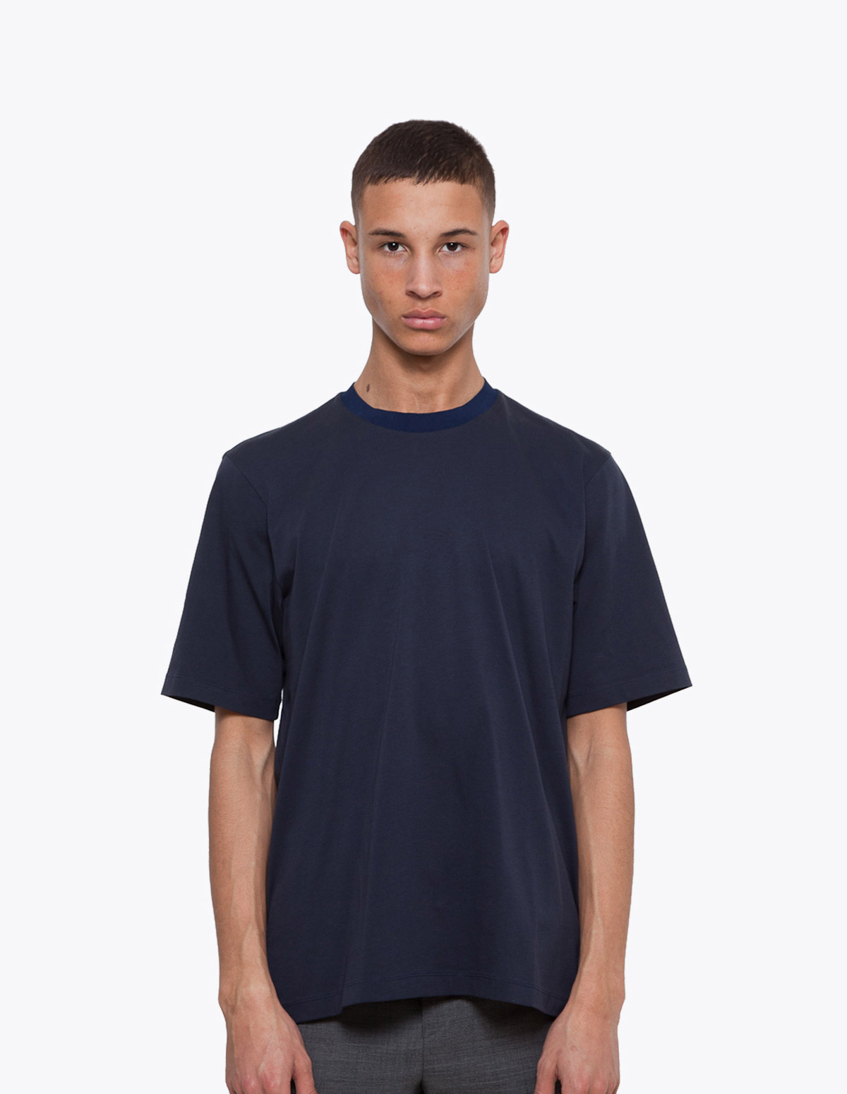 Plain T-shirt Dark Navy | Cardinal Shop